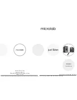 Microlab H11 User Manual предпросмотр