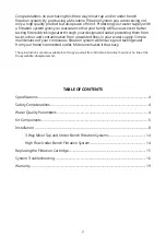 Preview for 2 page of Microlene DAVEY HF1M Installation And Operating Instructions Manual