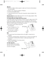 Preview for 8 page of Microlife 3BT0-AP Instruction Manual