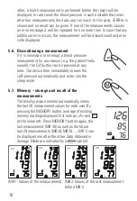 Предварительный просмотр 19 страницы Microlife BP 3BU1-4 Instruction Manual