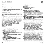 Предварительный просмотр 20 страницы Microlife BP AG1-10 Manual