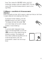 Предварительный просмотр 20 страницы Microlife BP3BU1-4U Instruction Manual