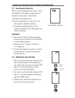 Preview for 8 page of Microlife bp3gx1-5x Instruction Manual