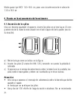 Предварительный просмотр 26 страницы Microlife BP3MA1-3 Instruction Booklet