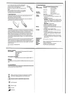 Preview for 4 page of Microlife FR 1DZ1 User Manual