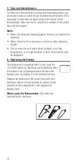 Предварительный просмотр 22 страницы Microlife FR1DG1 User Manual