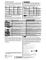 Preview for 2 page of Microlife MT 16B1 Instructions