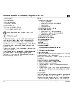 Предварительный просмотр 22 страницы Microlife PT 200 User Manual