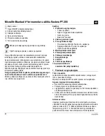 Предварительный просмотр 38 страницы Microlife PT 200 User Manual