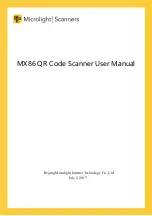 Microlight MX86 User Manual preview