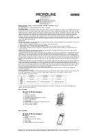 Microline Surgical 200-004R Instructions For Use Manual preview