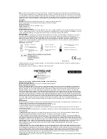 Preview for 9 page of Microline Surgical 200-004R Instructions For Use Manual