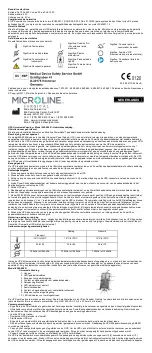 Preview for 6 page of Microline 200-006R Instructions For Use Manual