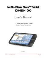 Microlink Communications Inc. MoGo Blank Slate ID8-BS-1000 User Manual preview