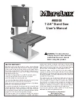 Preview for 1 page of MicroLux 86908 User Manual