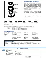 Preview for 2 page of Microm 1451B-A Quick Start Manual