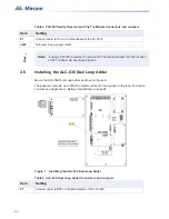 Preview for 22 page of Microm FX-3500 Installation And Operation Manual