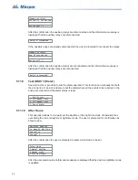 Preview for 58 page of Microm FX-3500 Installation And Operation Manual