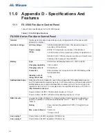 Preview for 92 page of Microm FX-3500 Installation And Operation Manual