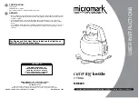 Micromark MM9890 User Instructions preview