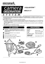 Micromark Vigilantern MM23177 User Manual preview