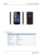 Предварительный просмотр 1 страницы Micromax A065 Service Manual