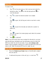 Предварительный просмотр 15 страницы Micromax A114 Manual