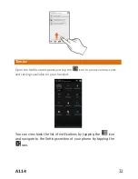 Предварительный просмотр 32 страницы Micromax A114 Manual