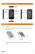 Предварительный просмотр 7 страницы Micromax A37B User Manual