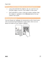 Preview for 27 page of Micromax A61 Manual