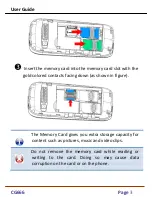 Предварительный просмотр 3 страницы Micromax CG666 User Manual