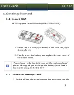 Preview for 3 page of Micromax GC232 User Manual