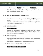 Preview for 6 page of Micromax GC232 User Manual