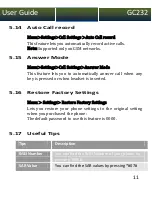 Preview for 11 page of Micromax GC232 User Manual