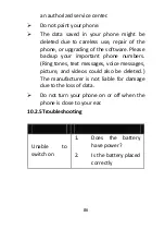 Предварительный просмотр 86 страницы Micromax Q5fb Manual