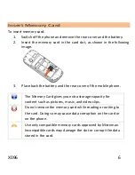 Предварительный просмотр 6 страницы Micromax X096 User Manual