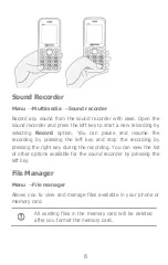 Preview for 8 page of Micromax X252 Getting Started