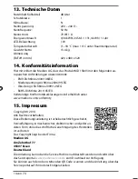 Preview for 13 page of Micromaxx MD 15803 Instruction Manual