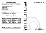 Micromega Microtuner Owner'S Manual preview