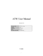 Micron Electronics ATW User Manual preview