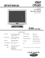 Micron Electronics CPD-2401 Service Manual preview