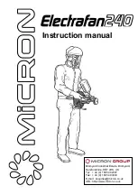 Micron Electrafan 240 Instruction Manual preview