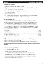 Preview for 4 page of Micron T 2444A Operating Instructions Manual