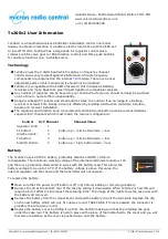 Micron Tx20Sv2 User Information preview