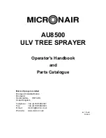 Предварительный просмотр 3 страницы micronAir AU8500 Operator'S Handbook Manual