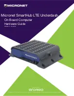 Preview for 1 page of MicroNet SmartHub LTE Underdash Hardware Manual