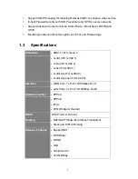 Предварительный просмотр 6 страницы MicroNet SP3366 User Manual