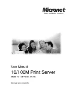 Предварительный просмотр 1 страницы MicroNet SP755D User Manual