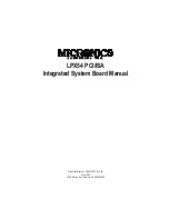 Micronics LPX54 Manual preview