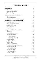 Preview for 3 page of Micronics M6DPi Pentium Pro Manual